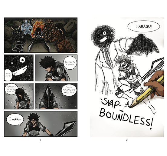 Boundless Book Physical Chapter 1 – Boundless Manga